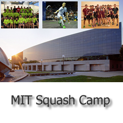 MIT Squash Camp description